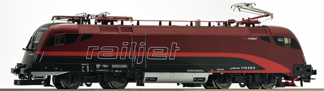 Electric locomotive Rh 1116 of RailJet (Spirit of Salzburg)<br /><a href='images/pictures/Roco/224497.jpg' target='_blank'>Full size image</a>